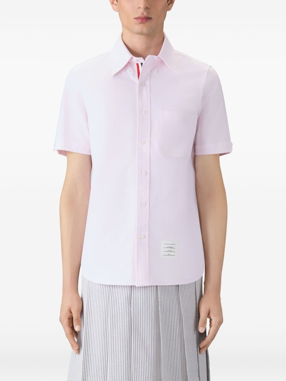 [Thom Browne] Shirts Short Sleeve SS26 MWS239EF0313680