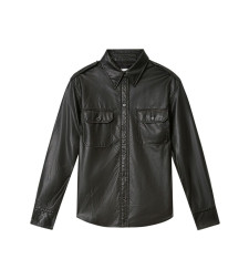 [Marant Etoile] Shirts Long Sleeve SS26 CH0279FA-D1B03E01BK
