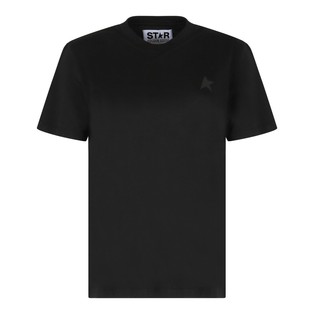 [Golden Goose] T-shirts Short Sleeve CO GWP01220P00059390100-BLCK