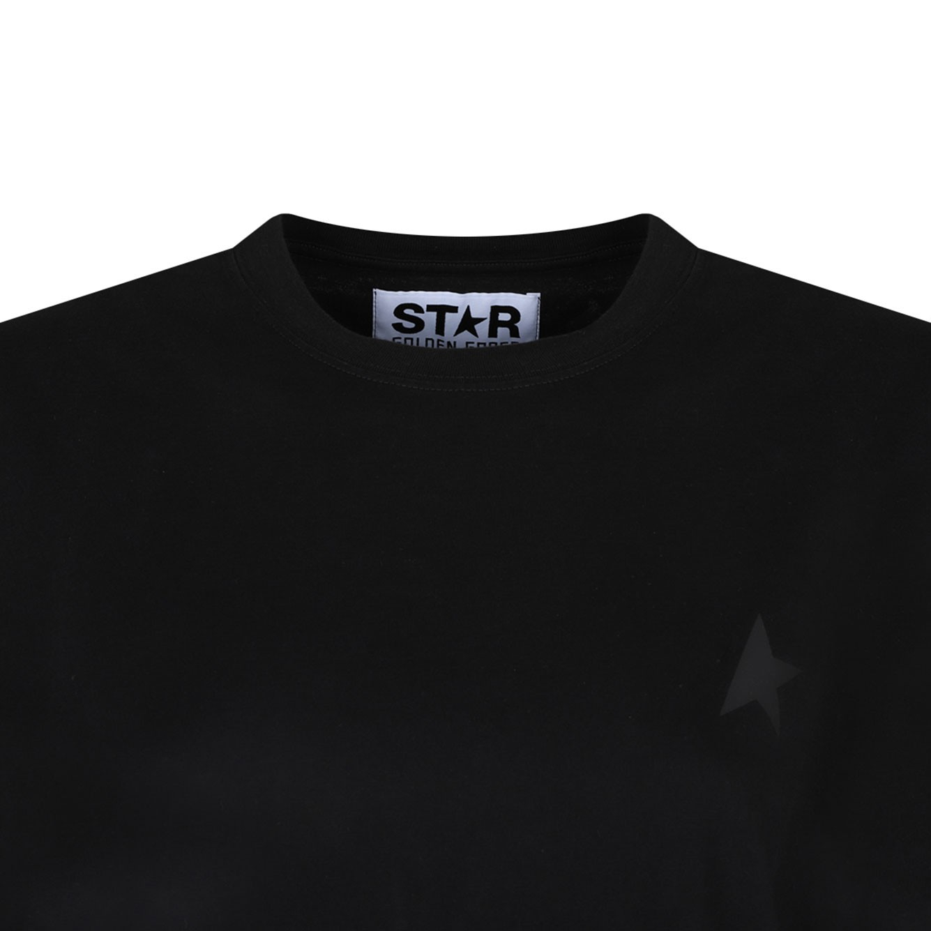 [Golden Goose] T-shirts Short Sleeve CO GWP01220P00059390100-BLCK