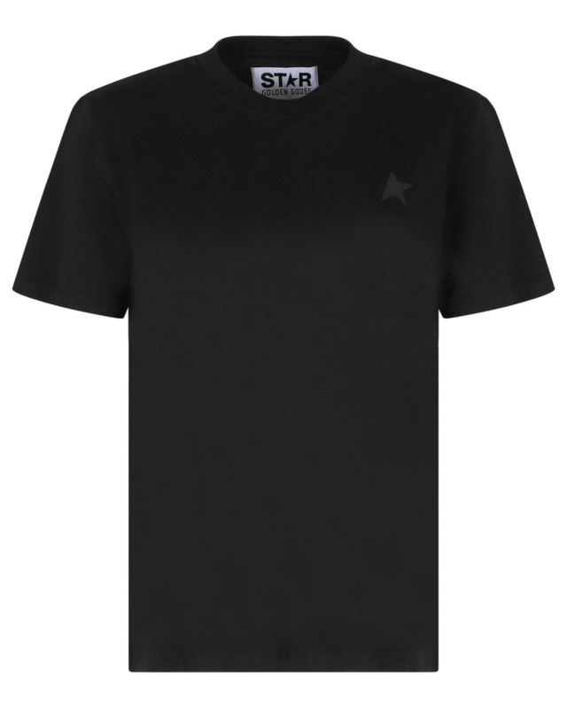 [Golden Goose] T-shirts Short Sleeve CO GWP01220P00059390100-BLCK