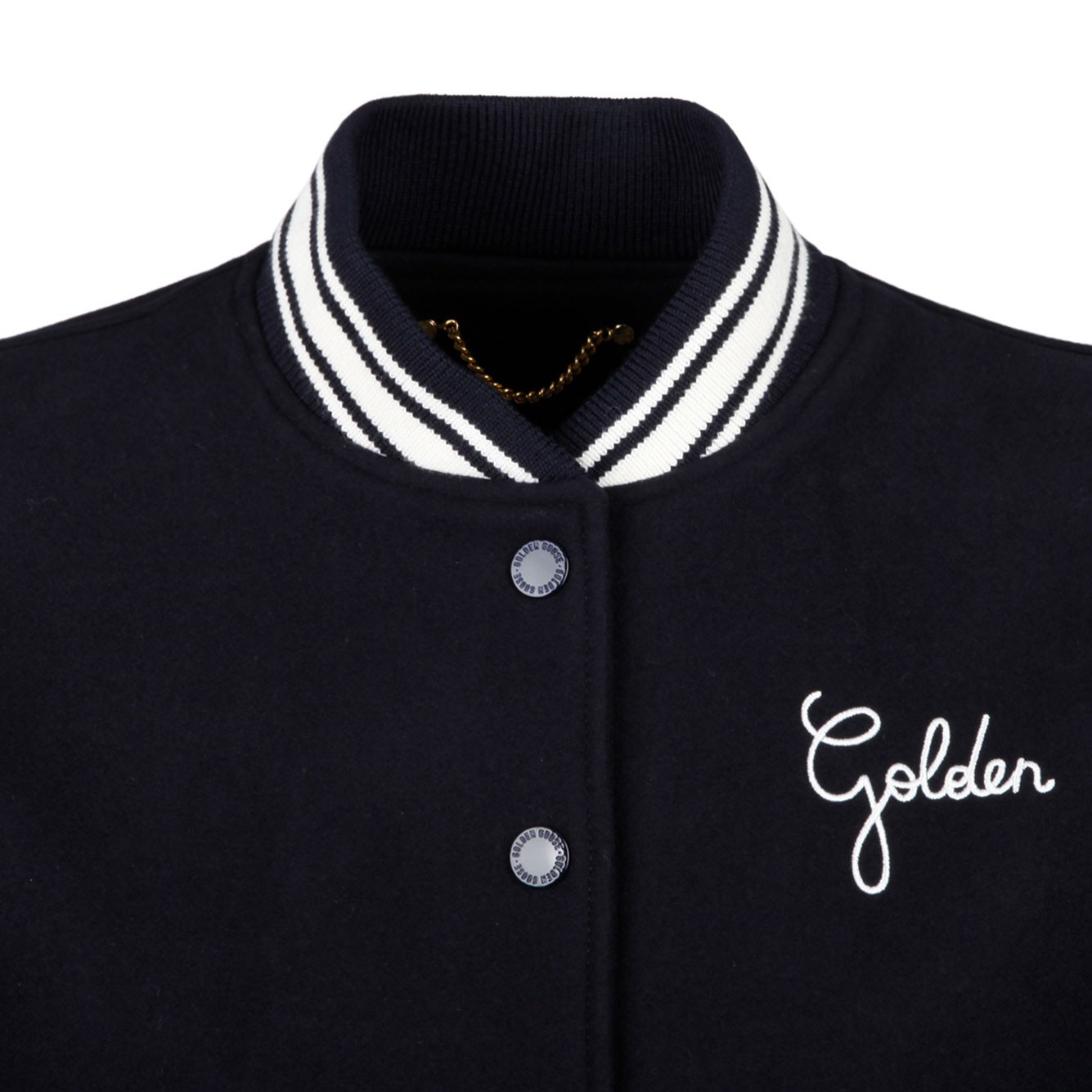 [Golden Goose] Bomber jacket CO GWP00832P00061850486-DRKBLU