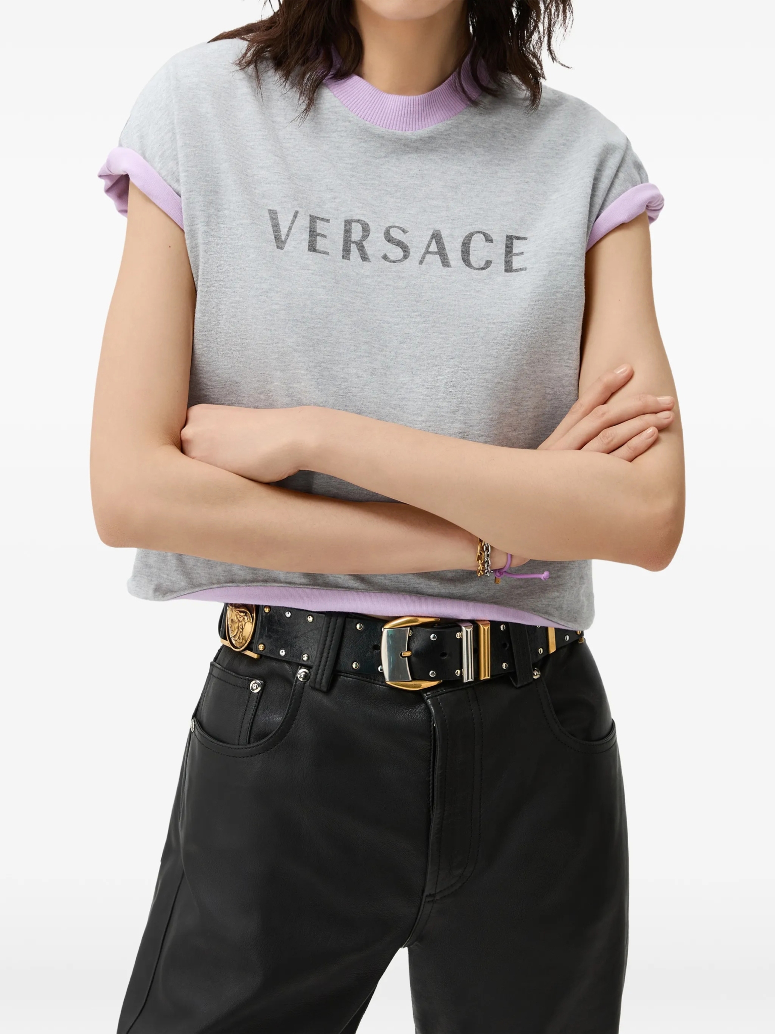 [Versace] T-shirts Short Sleeve FW26 10260021A187322EZ00