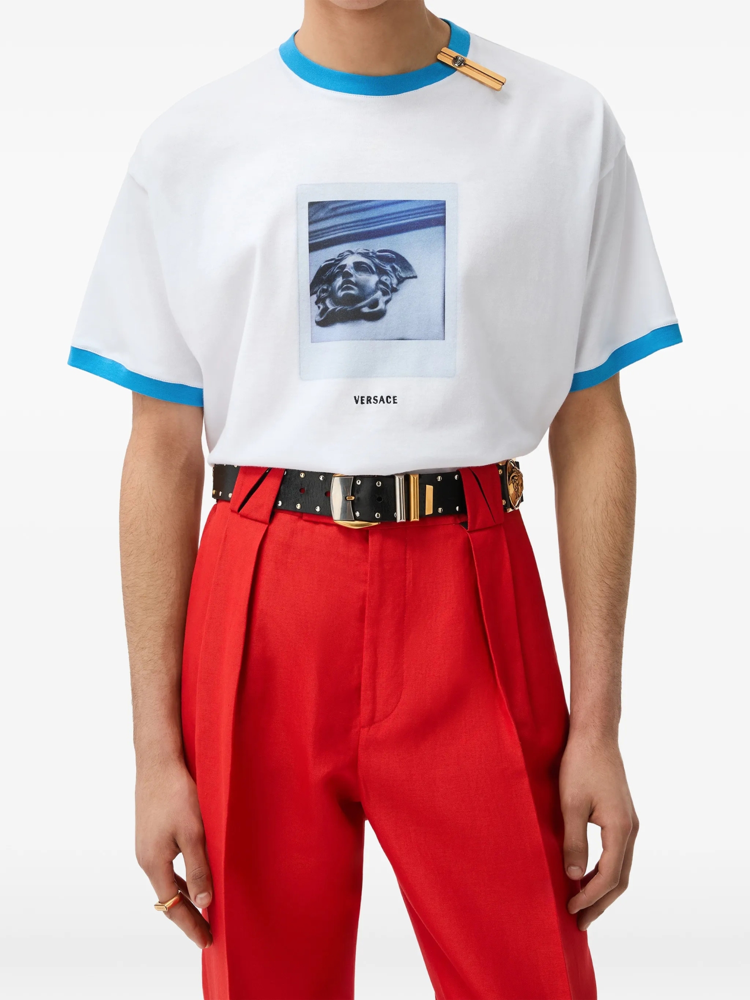[Versace] T-shirts Short Sleeve FW26 10260931A187331W000