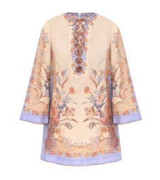 [Zimmermann] Long sleeve dress FW26 8076DSS262BSFL