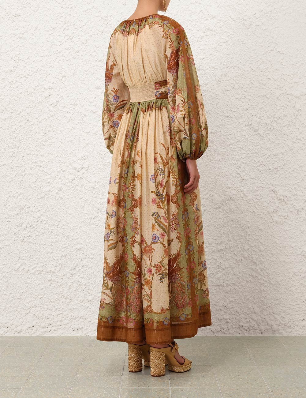 [Zimmermann] Long sleeve dress FW26 5947DSS262CKSF