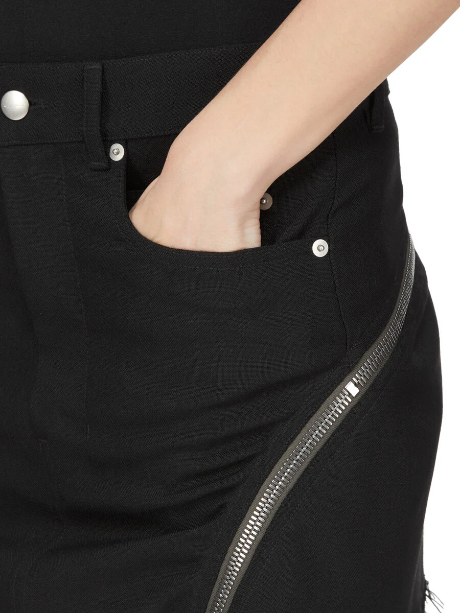 [Rick Owens] Mini skirt FW26 RP02F5362WGP09