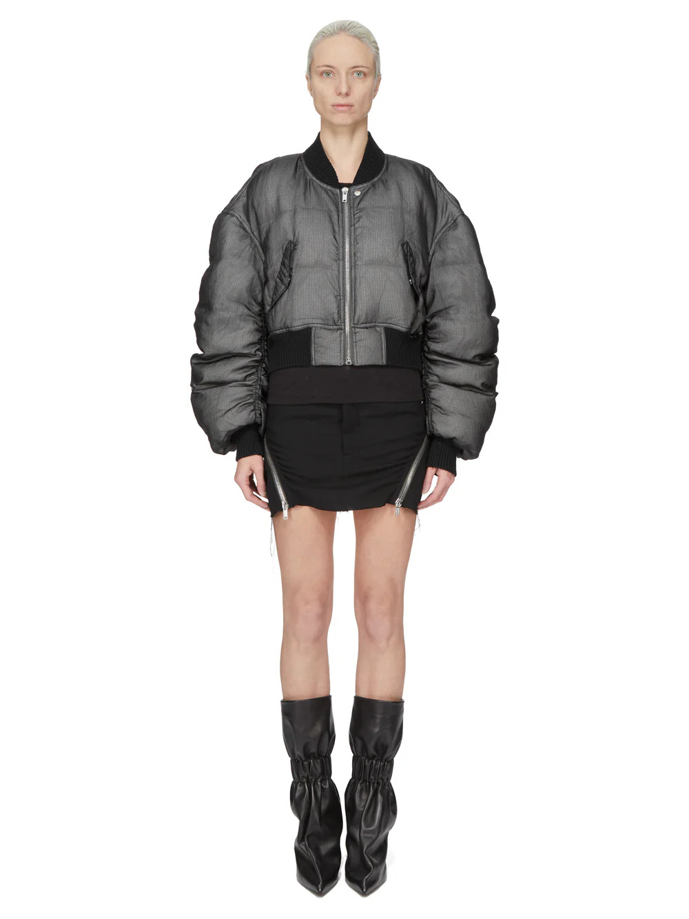 [Rick Owens] Mini skirt FW26 RP02F5362WGP09