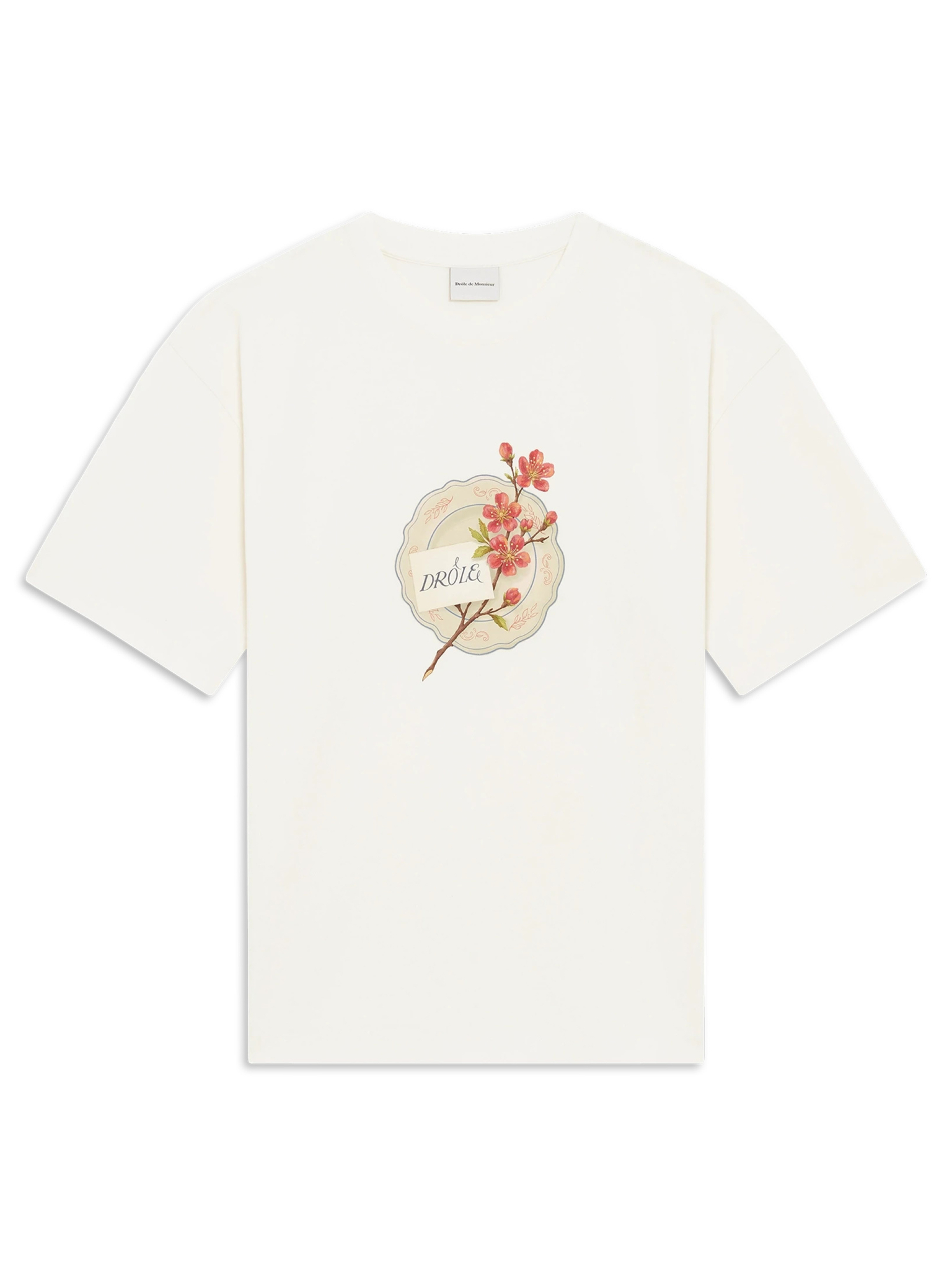 [DROLE DE MONSIEUR] T-shirts Short Sleeve FW26 LTS329CO248OW