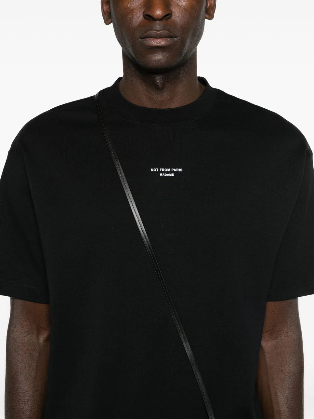 [DROLE DE MONSIEUR] T-shirts Short Sleeve FW26 PERMTS202CO002BL