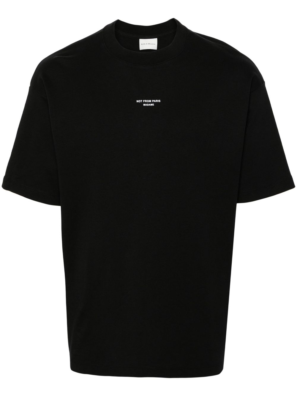 [DROLE DE MONSIEUR] T-shirts Short Sleeve FW26 PERMTS202CO002BL