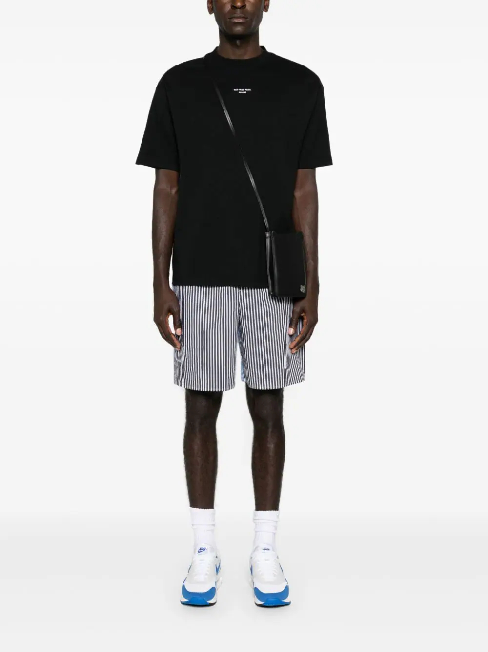 [DROLE DE MONSIEUR] T-shirts Short Sleeve FW26 PERMTS202CO002BL