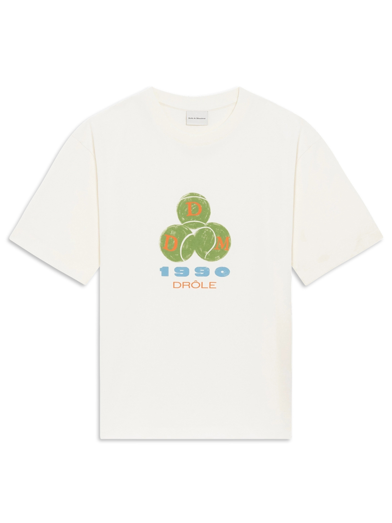 [DROLE DE MONSIEUR] T-shirts Short Sleeve FW26 LTS328CO248OW