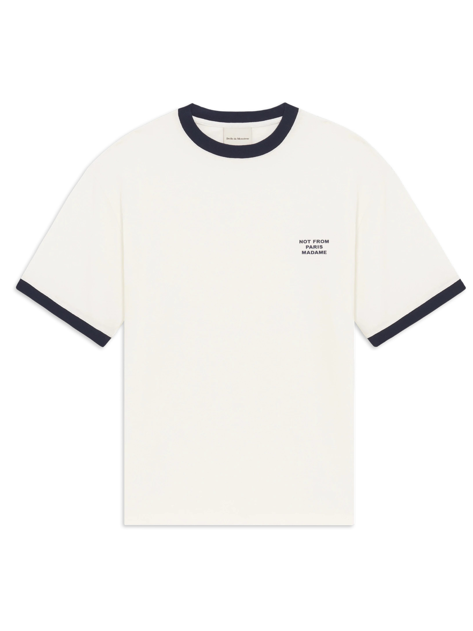 [DROLE DE MONSIEUR] T-shirts Short Sleeve FW26 PERMTS339CO311OW