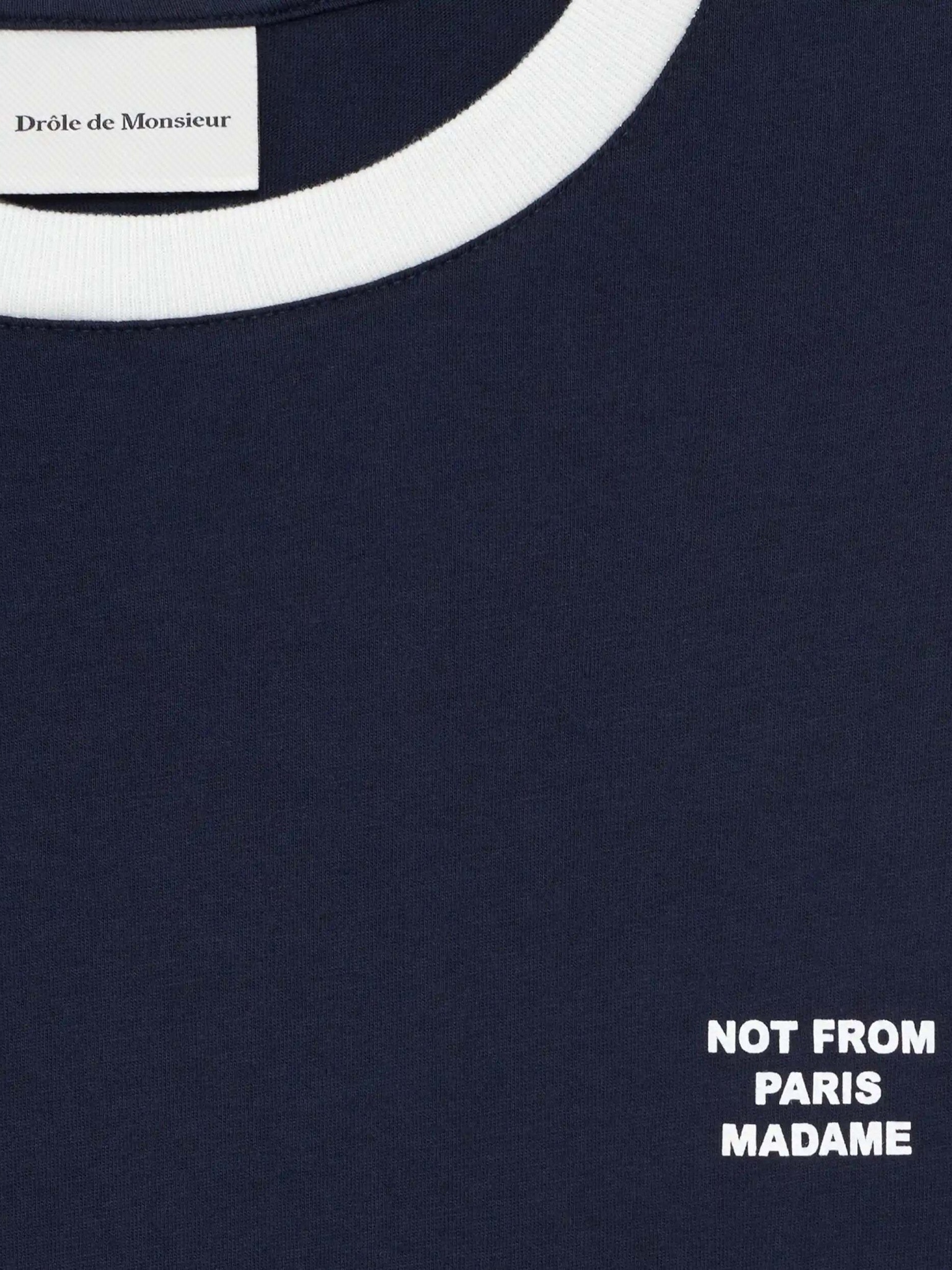 [DROLE DE MONSIEUR] T-shirts Short Sleeve FW26 PERMTS339CO311NY