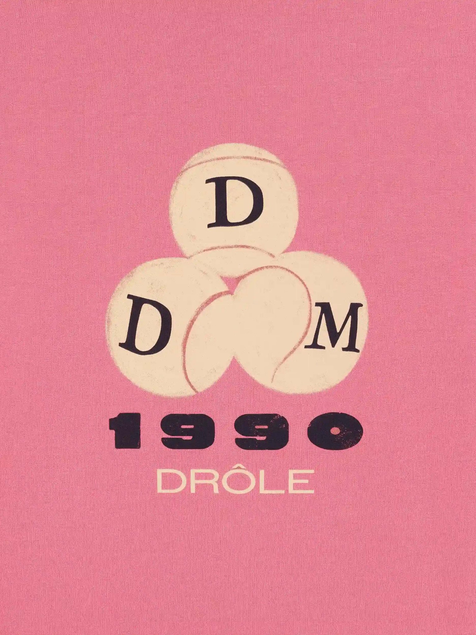 [DROLE DE MONSIEUR] T-shirts Short Sleeve FW26 LTS328CO248BLP