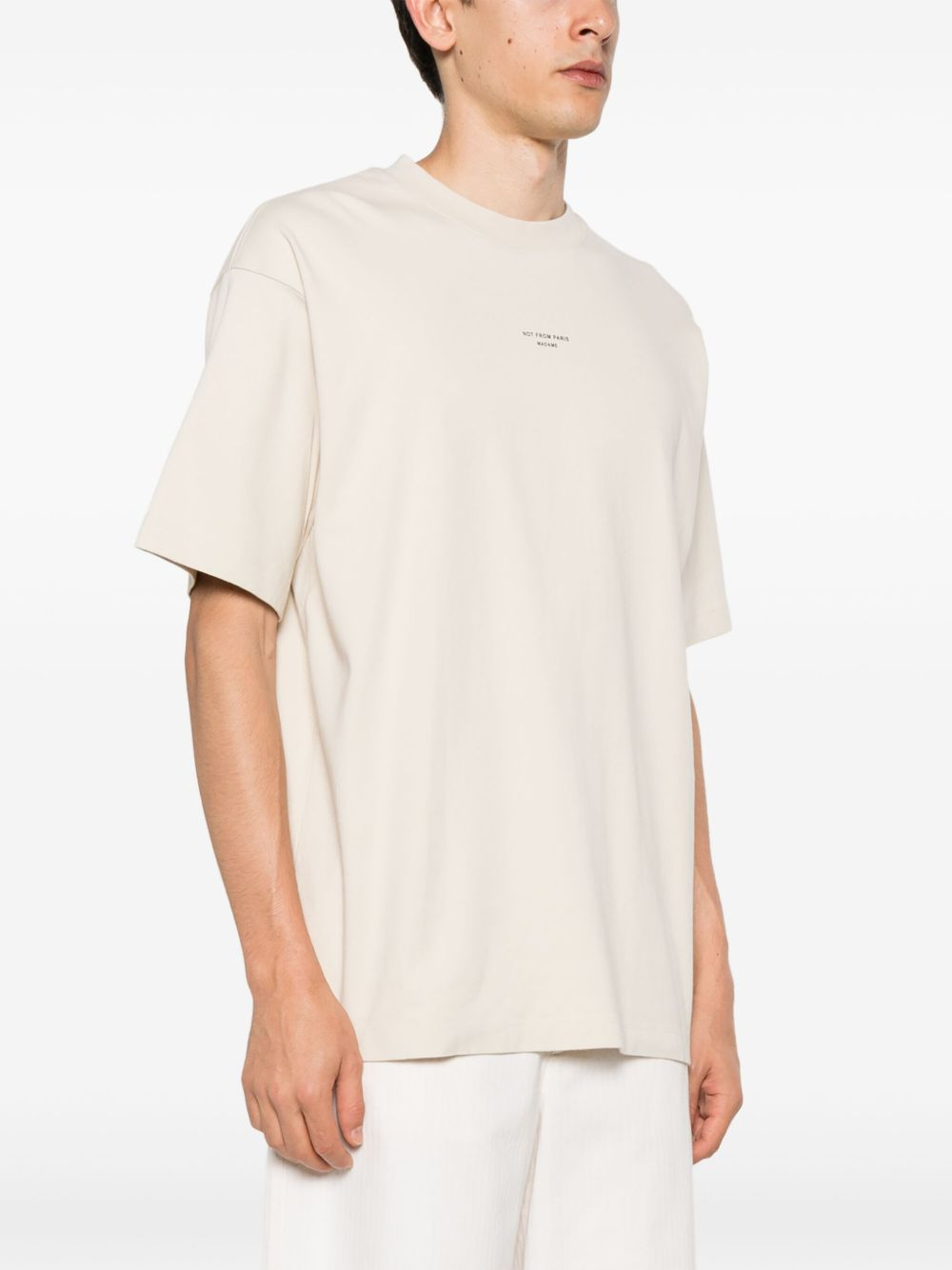 [DROLE DE MONSIEUR] T-shirts Short Sleeve FW26 PERMTS202CO002MT