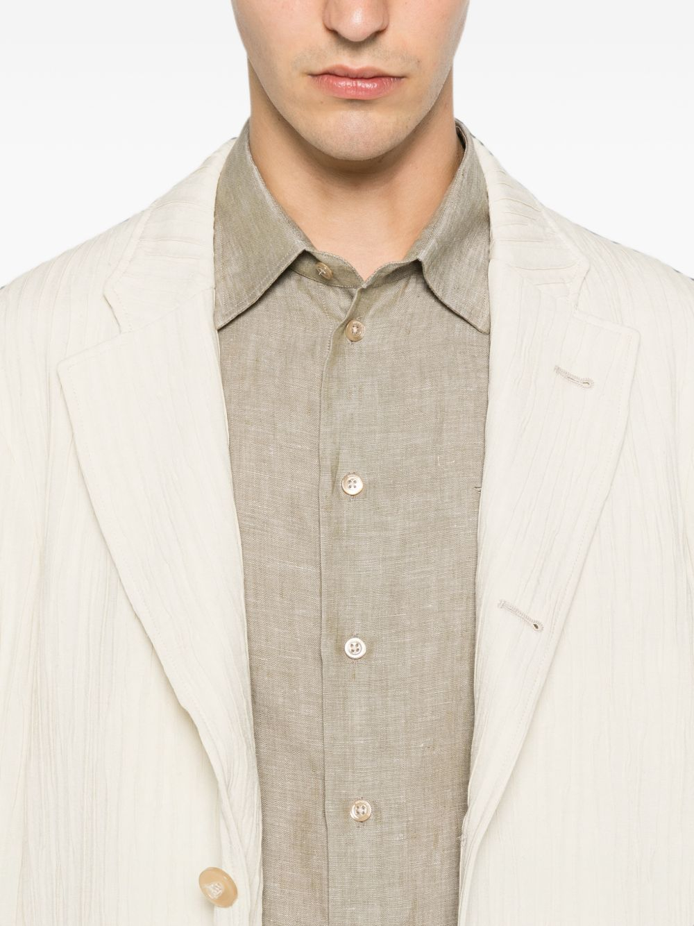 [Emporio Armani] Shirts Long Sleeve SS26 EM000099TE10157O1002