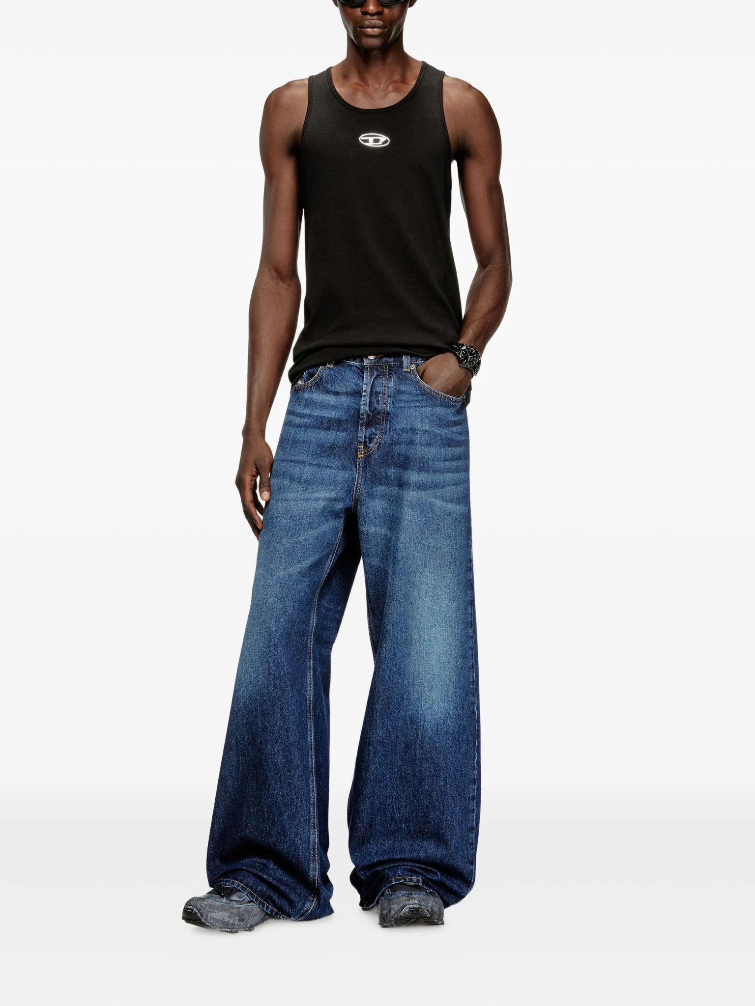 [Diesel] T-shirts Sleeveless FW26 A217420JMBA900