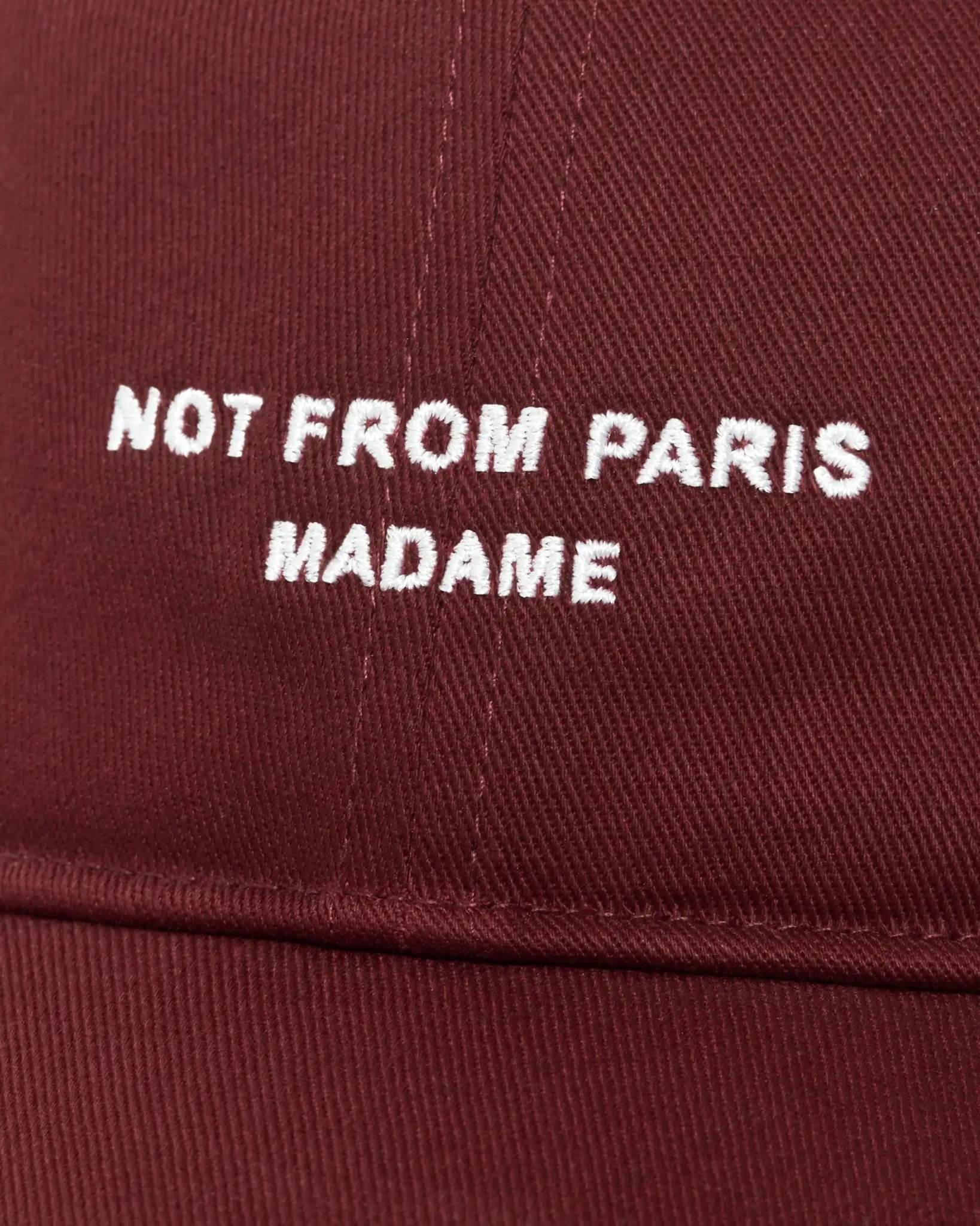[DROLE DE MONSIEUR] Cap FW26 LCP207CO138WN
