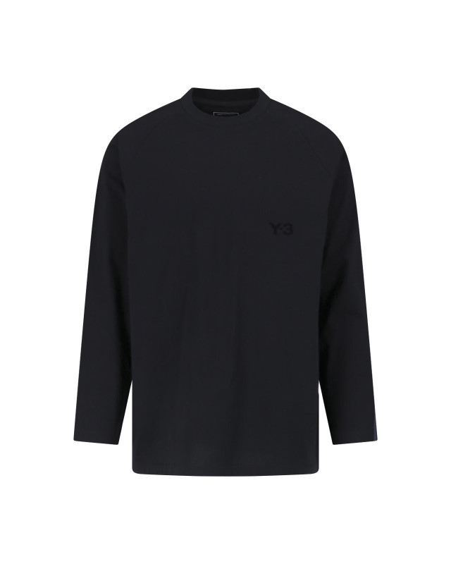 [Y - 3] T-shirts Long Sleeve FW26 KQ8586BLACK