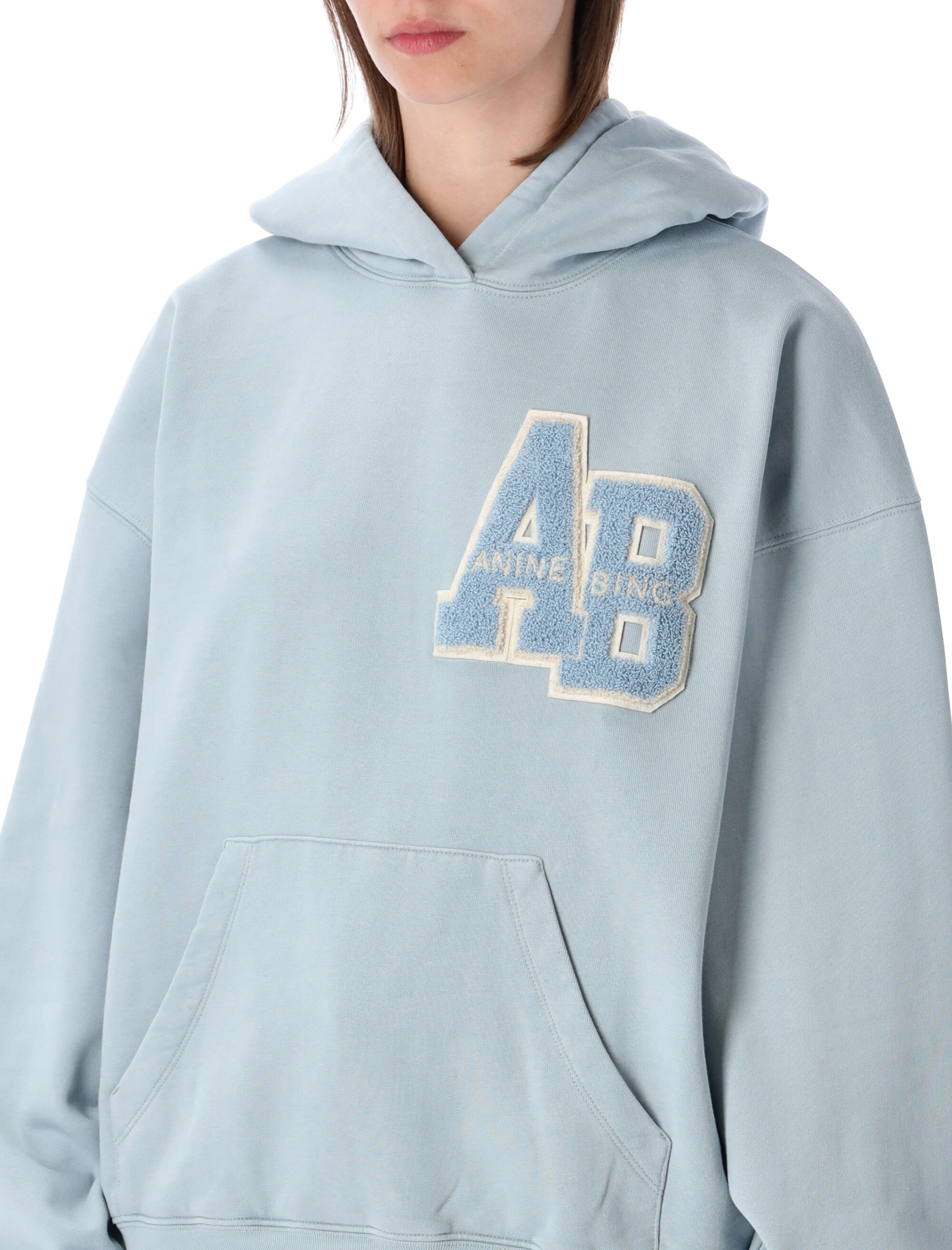 [Anine Bing] Hoodie FW26 A0812313BEL3WASHED LIG