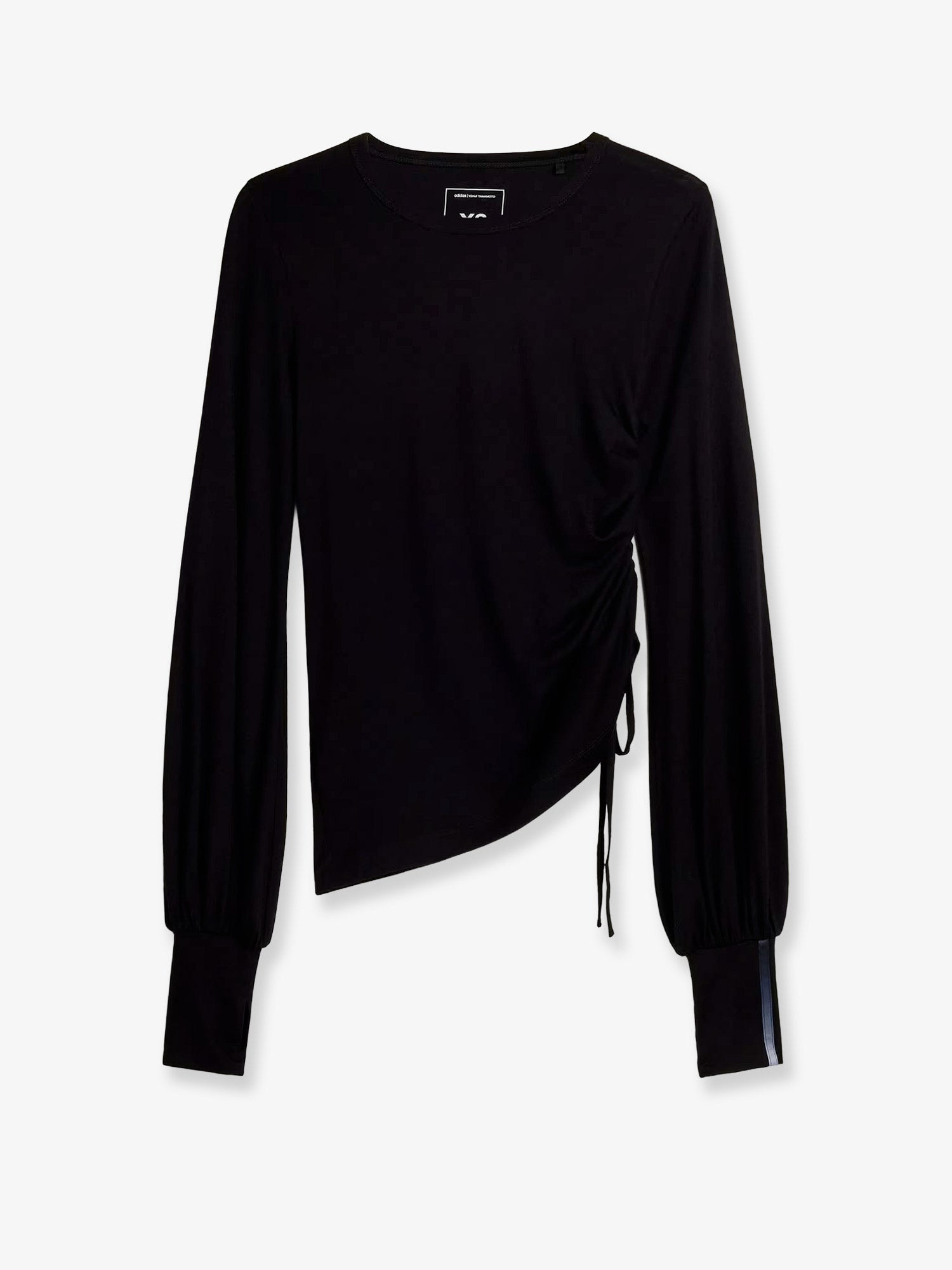 [adidas Y-3] T-shirts Long Sleeve FW26 KS1425BLACK