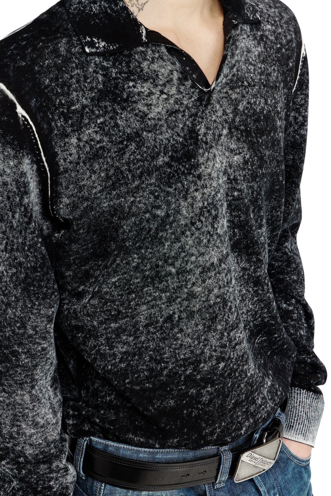 [Diesel] T-shirts Long Sleeve FW26 A217500BKCB9XX