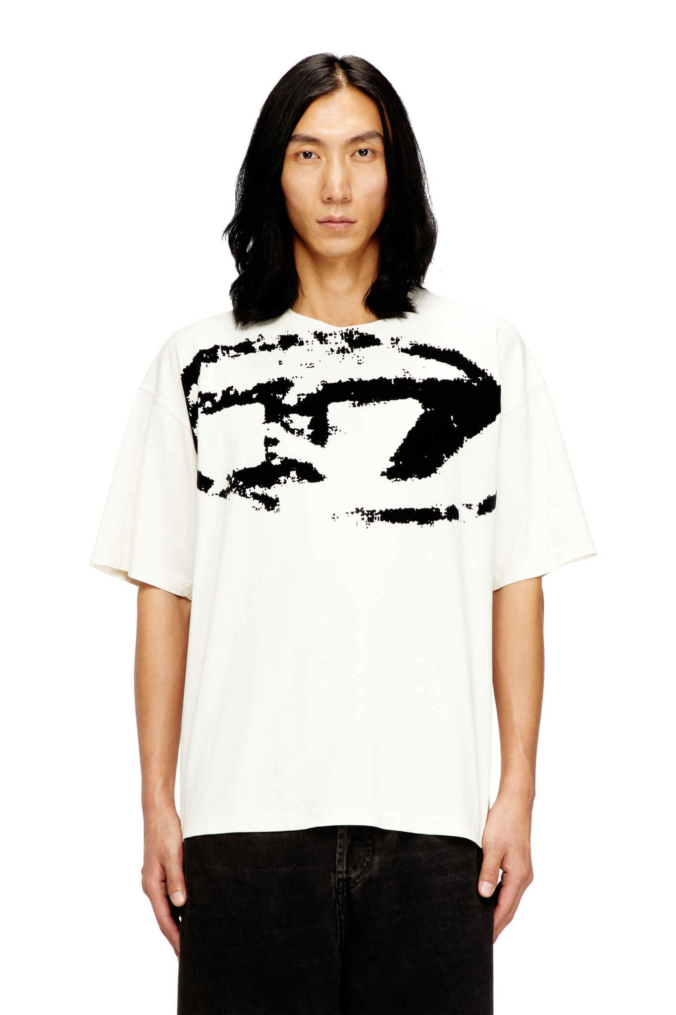 [Diesel] T-shirts Short Sleeve FW26 A130490DQAU141A
