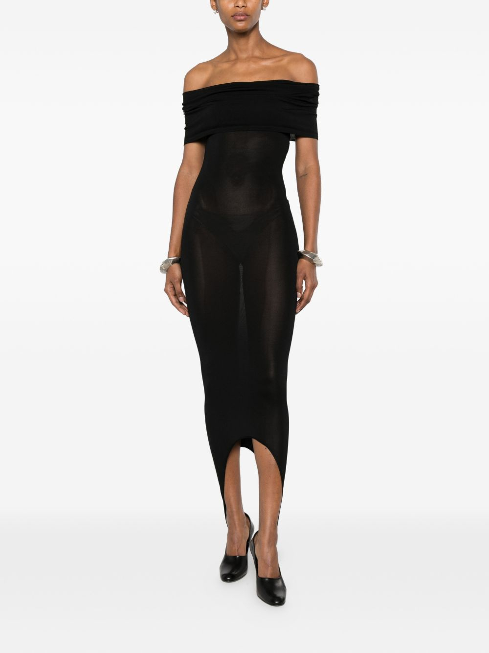 [Alaia] Short sleeve dress SS26 AA9R3022K191C995