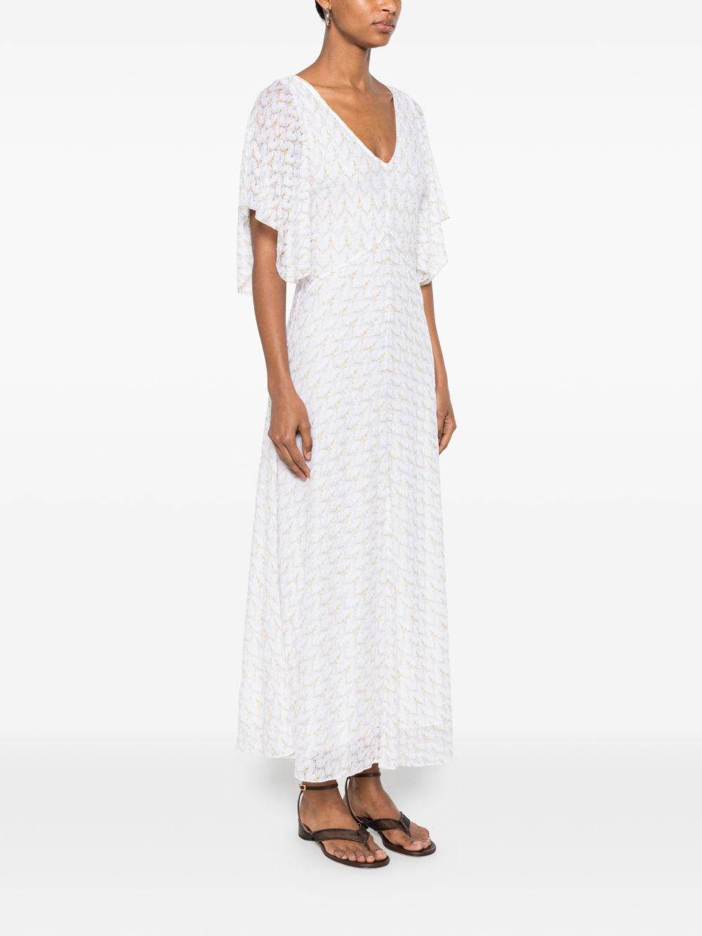 [MISSONI] Long sleeve dress SS26 DS26SG3KBR015XS01LI