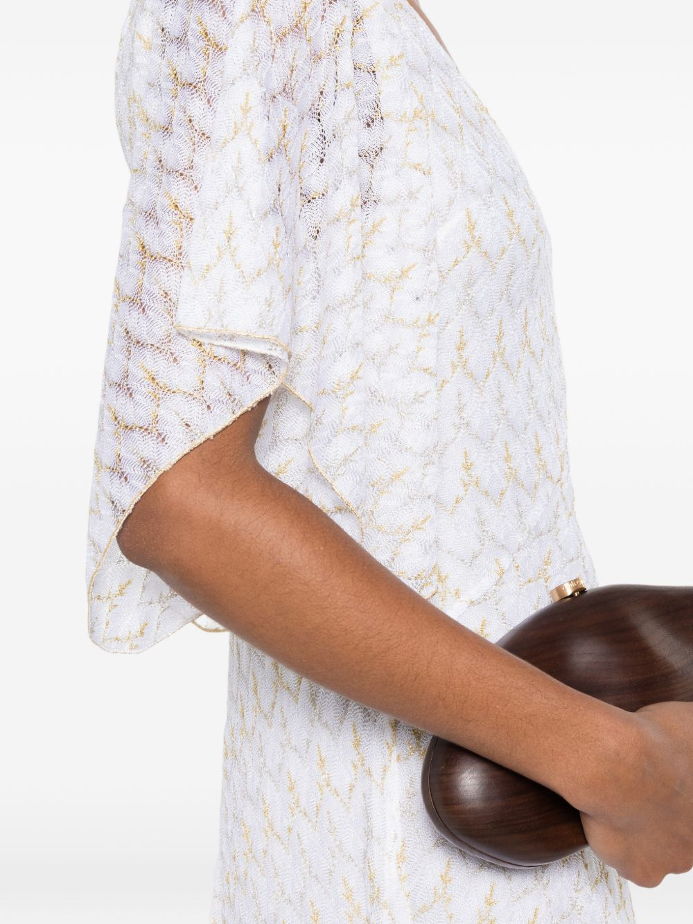 [MISSONI] Long sleeve dress SS26 DS26SG3KBR015XS01LI