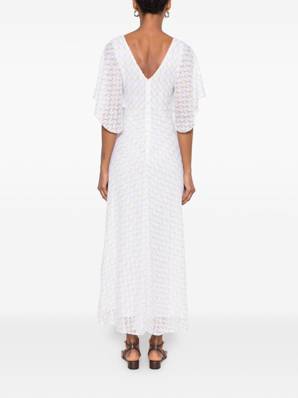 [MISSONI] Long sleeve dress SS26 DS26SG3KBR015XS01LI