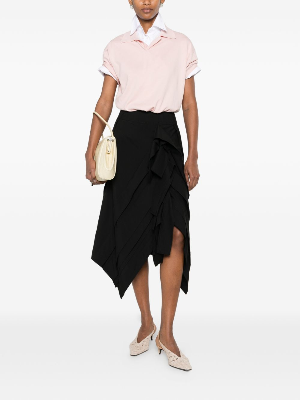 [Bottega Veneta] Midi skirt SS26 861310V6D501010