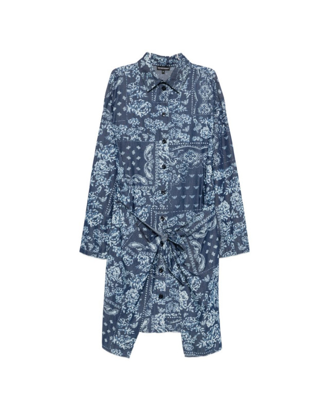[Emporio Armani] Long sleeve dress SS26 EW003488AF21079FB002