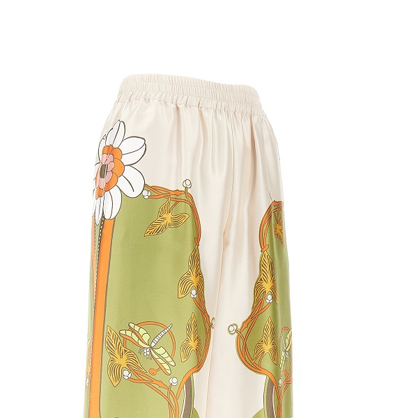 [La Double J] Trousers FW26 TRO0026SIL001AMB03WH04-WH04