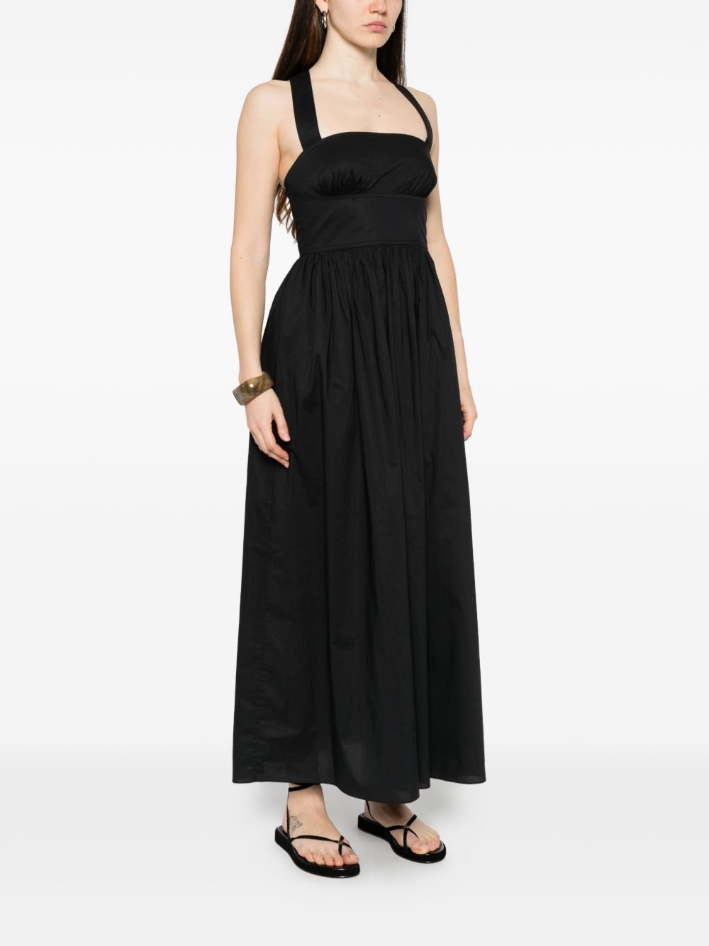 [MATTEAU] Sleeveless dress SS26 CBMDR-PLBLK
