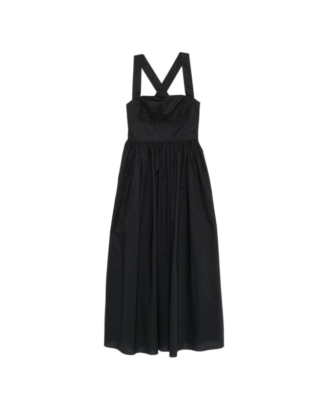 [MATTEAU] Sleeveless dress SS26 CBMDR-PLBLK