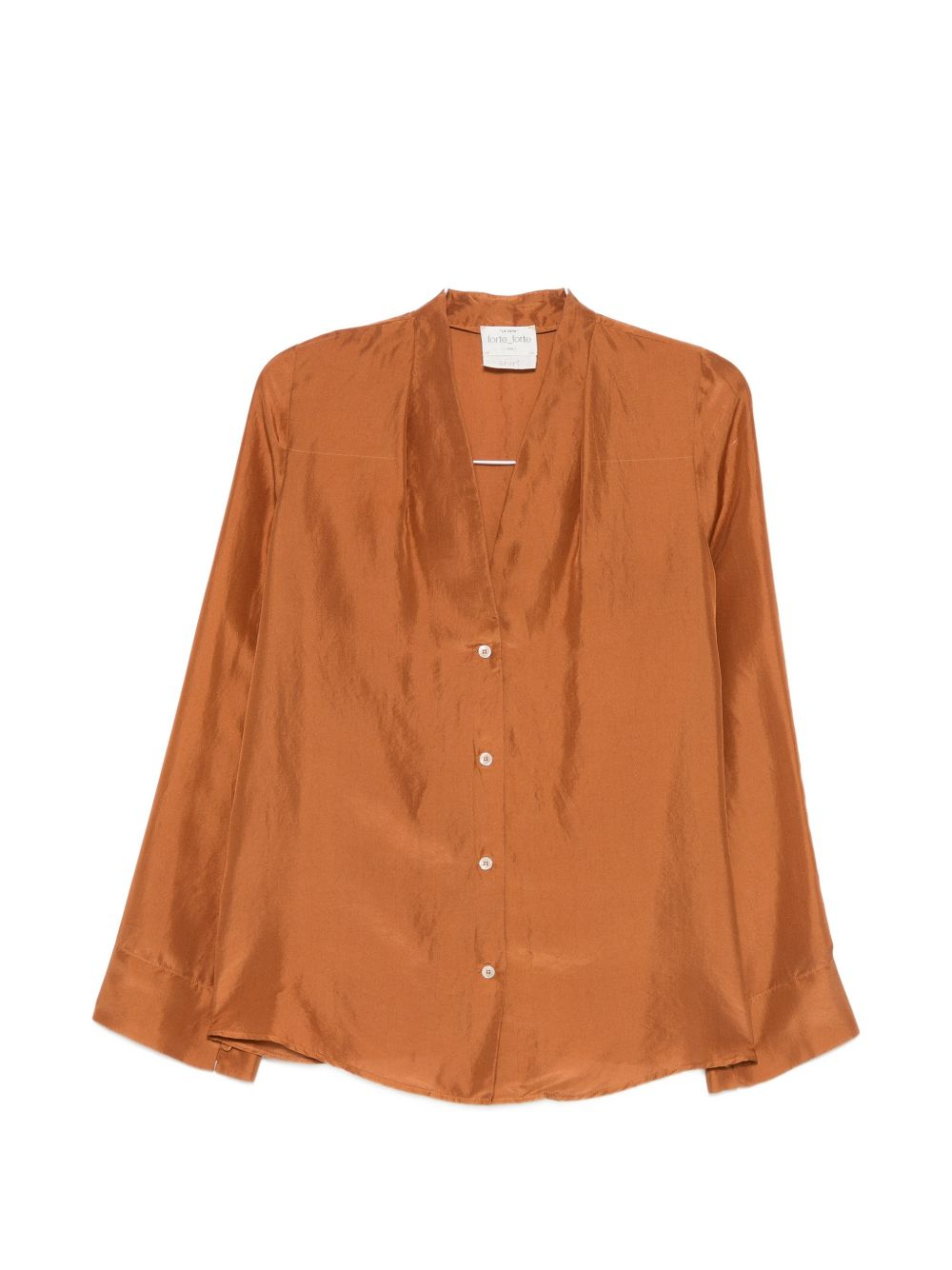 [Forte Forte] Shirts Long Sleeve SS26 14859MYSHIRTBRONZE