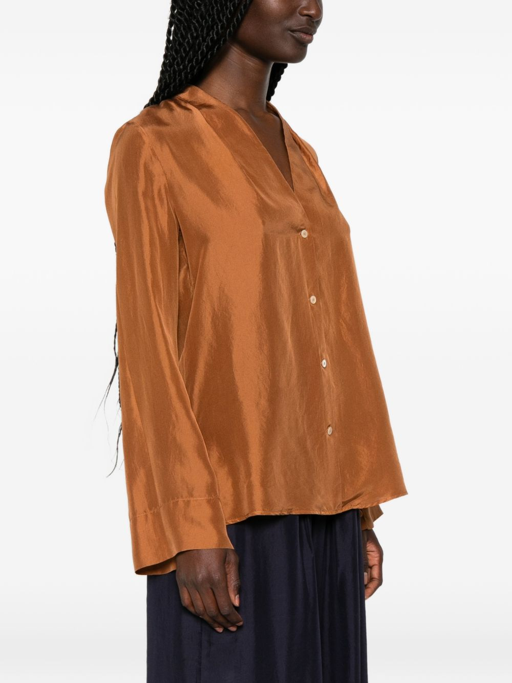 [Forte Forte] Shirts Long Sleeve SS26 14859MYSHIRTBRONZE