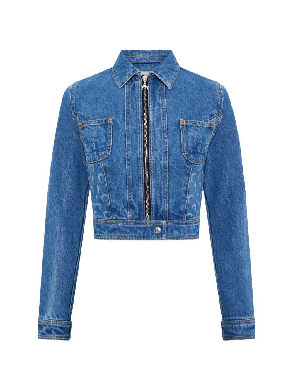 [MARINE SERRE] Denim Jacket SS26 WJA076ACDEN0002BL05
