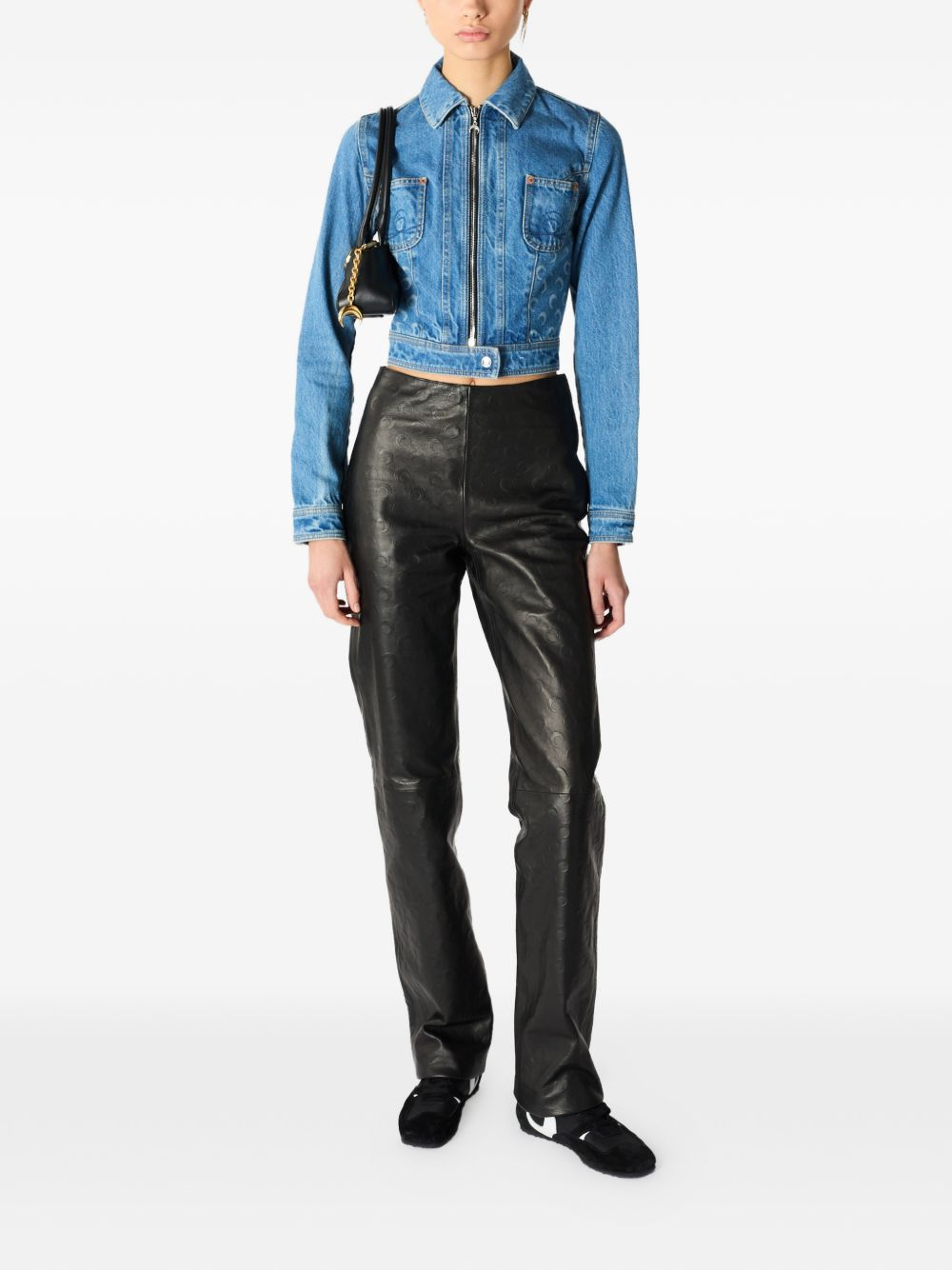 [MARINE SERRE] Denim Jacket SS26 WJA076ACDEN0002BL05