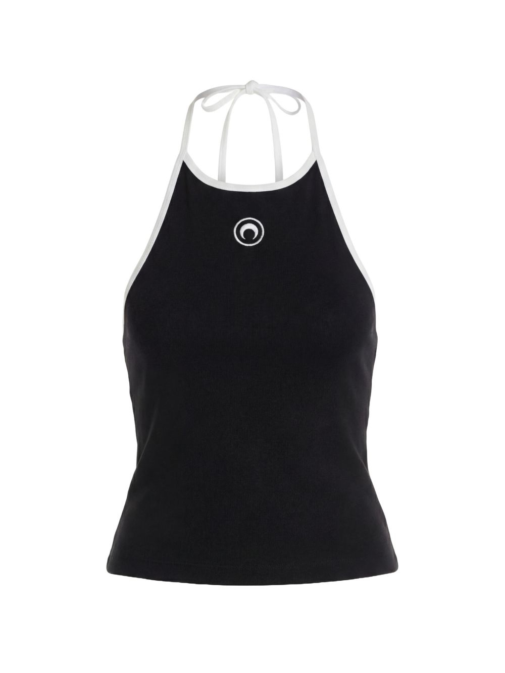 [MARINE SERRE] T-shirts Sleeveless SS26 WTO504ACJER0008BK96
