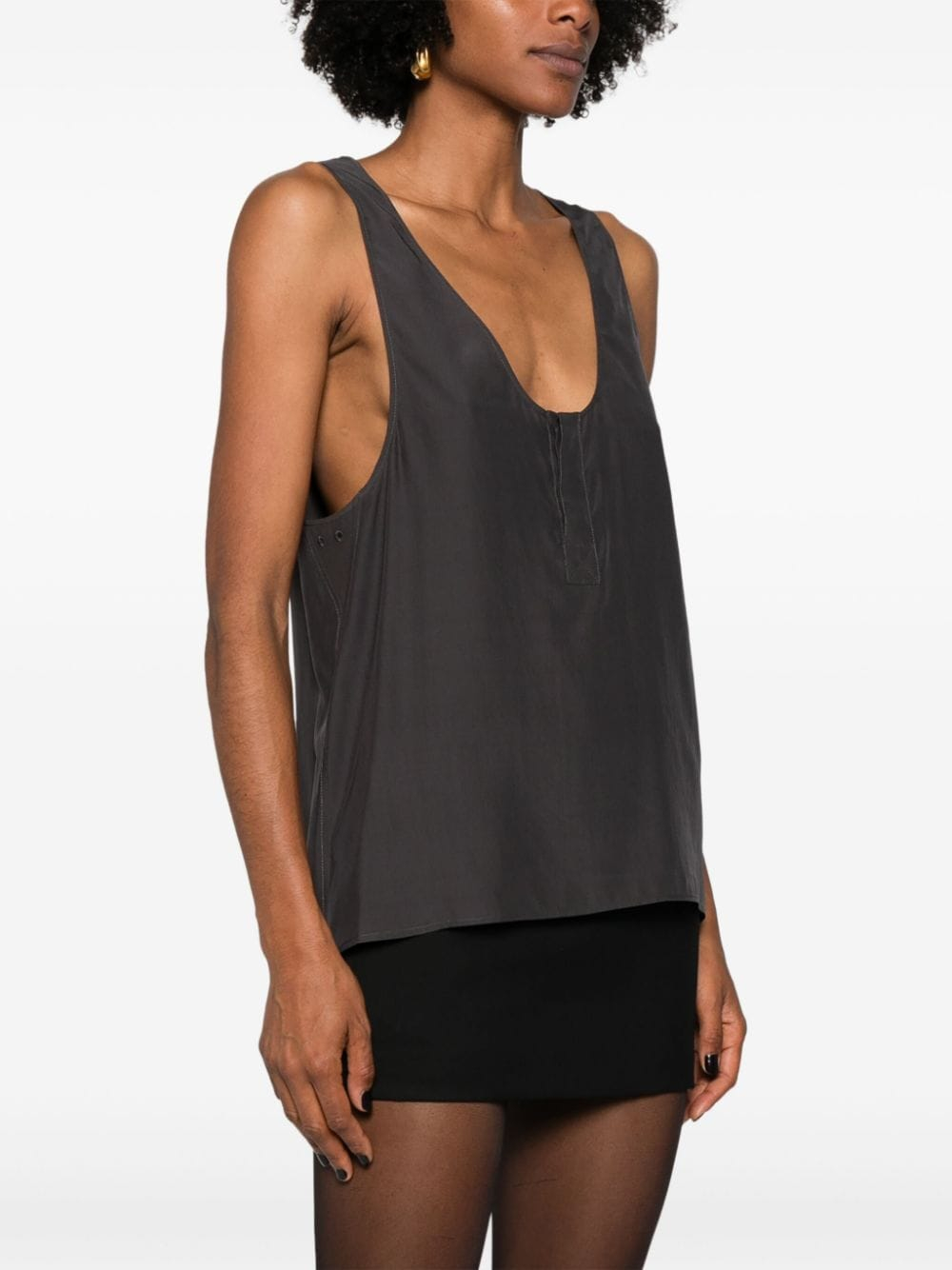 [Saint Laurent] T-shirts Sleeveless SS24 789945Y7I224280