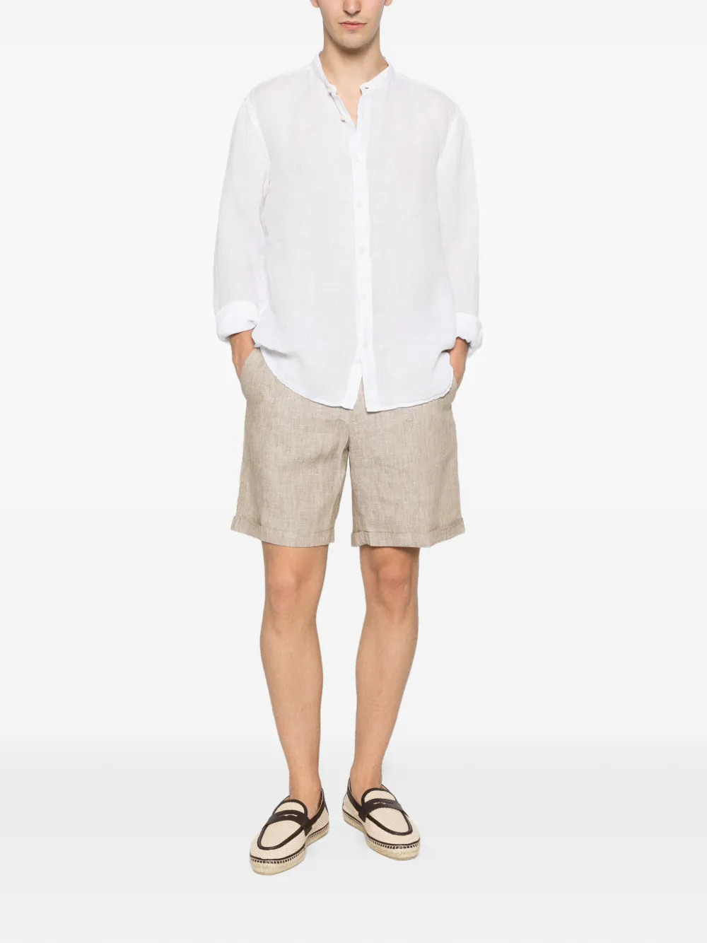 [120% LINO] Shirts Long Sleeve SS26 33ALIM11590000115000000050