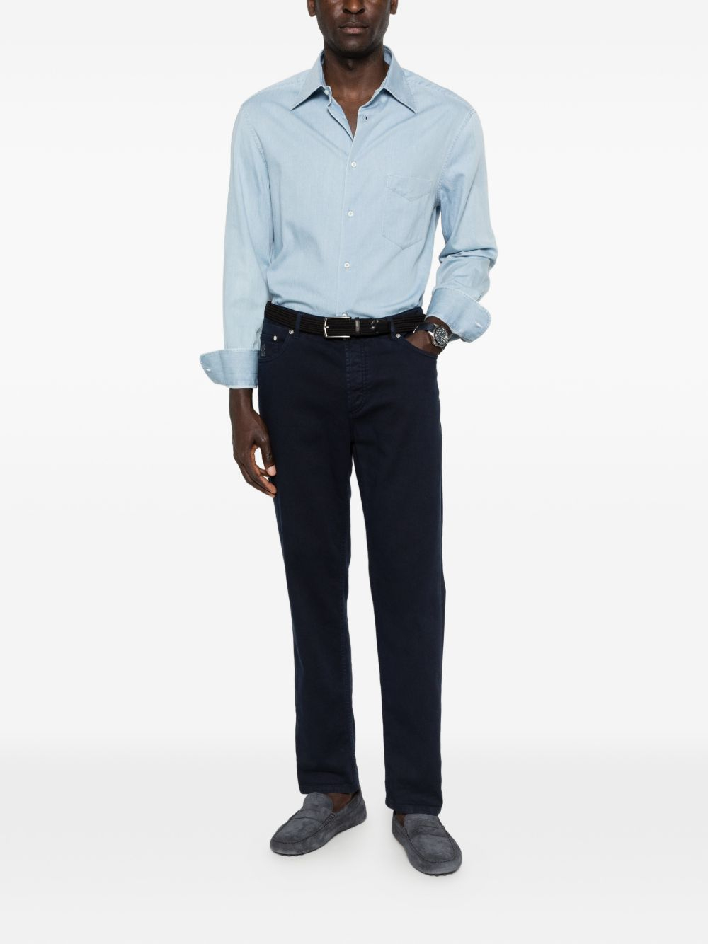 [Brunello Cucinelli] Shirts Long Sleeve SS26 MR6830621C008