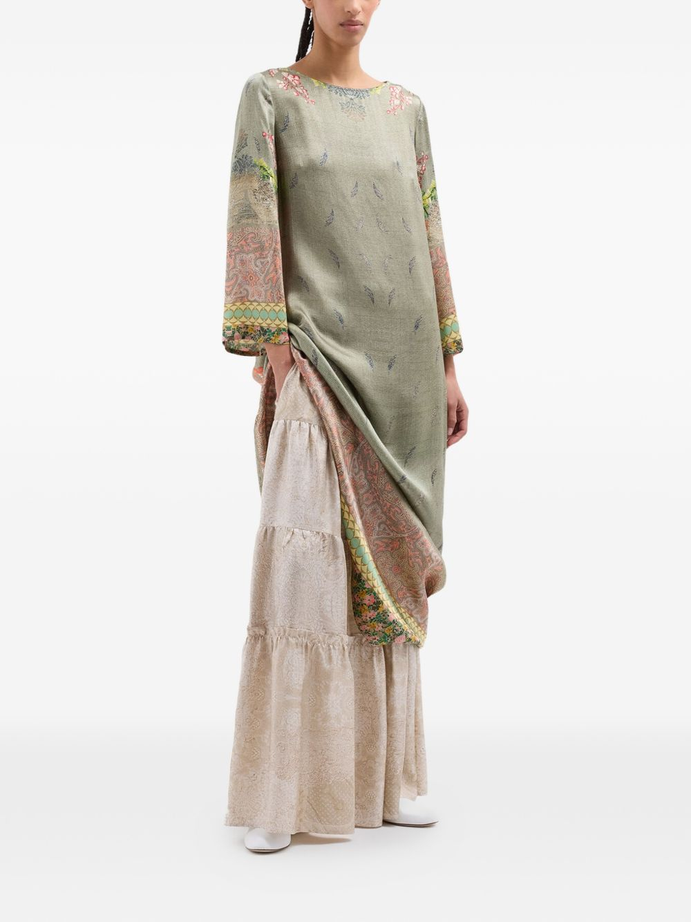 [Pierre Louis Mascia] Long sleeve dress SS26 MUTKA/S-AB12602518154/101