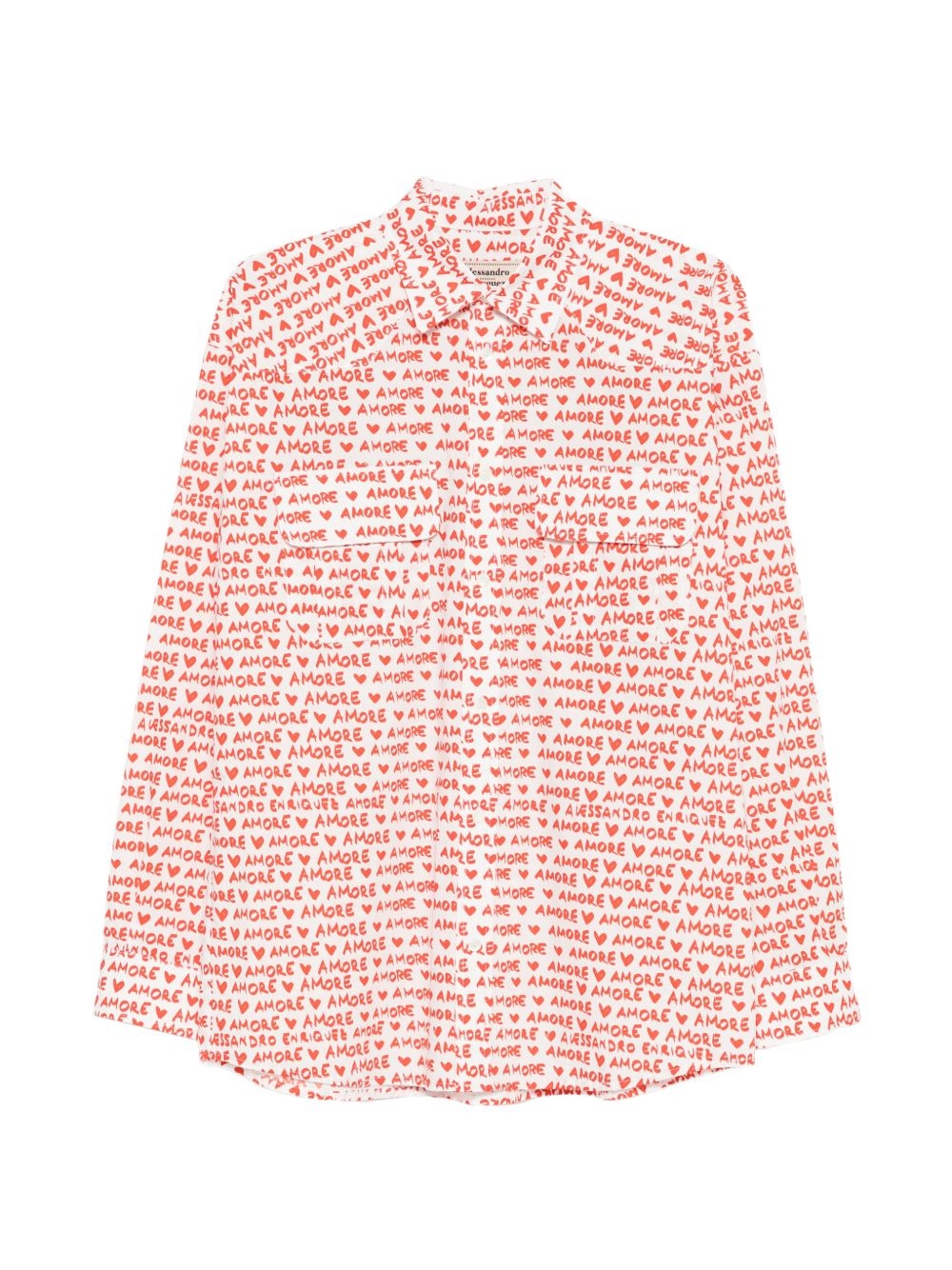 [ALESSANDRO ENRIQUEZ] Shirts Long Sleeve SS26 S53PO027AMO