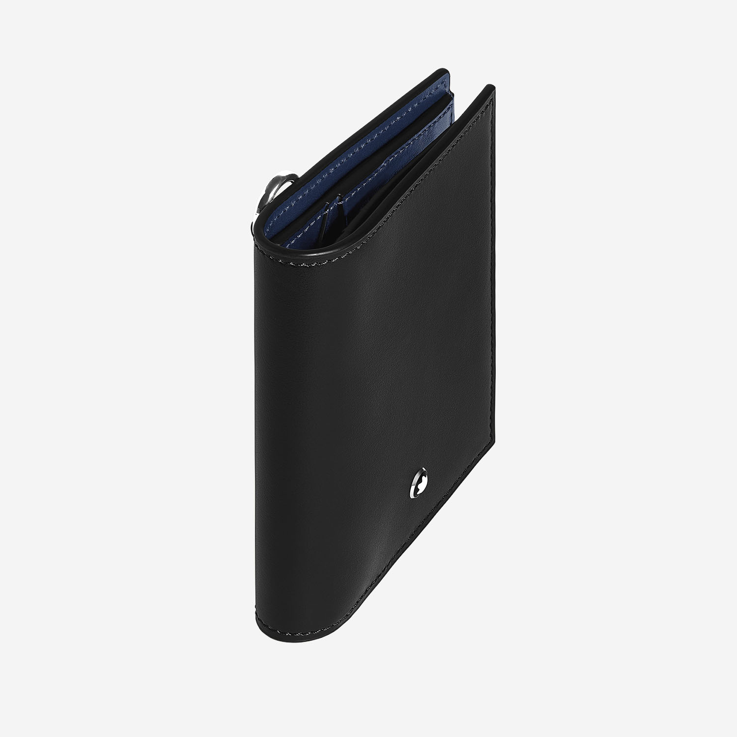 [Montblanc] Wallet SS26 221322BLACK/INK BLUE
