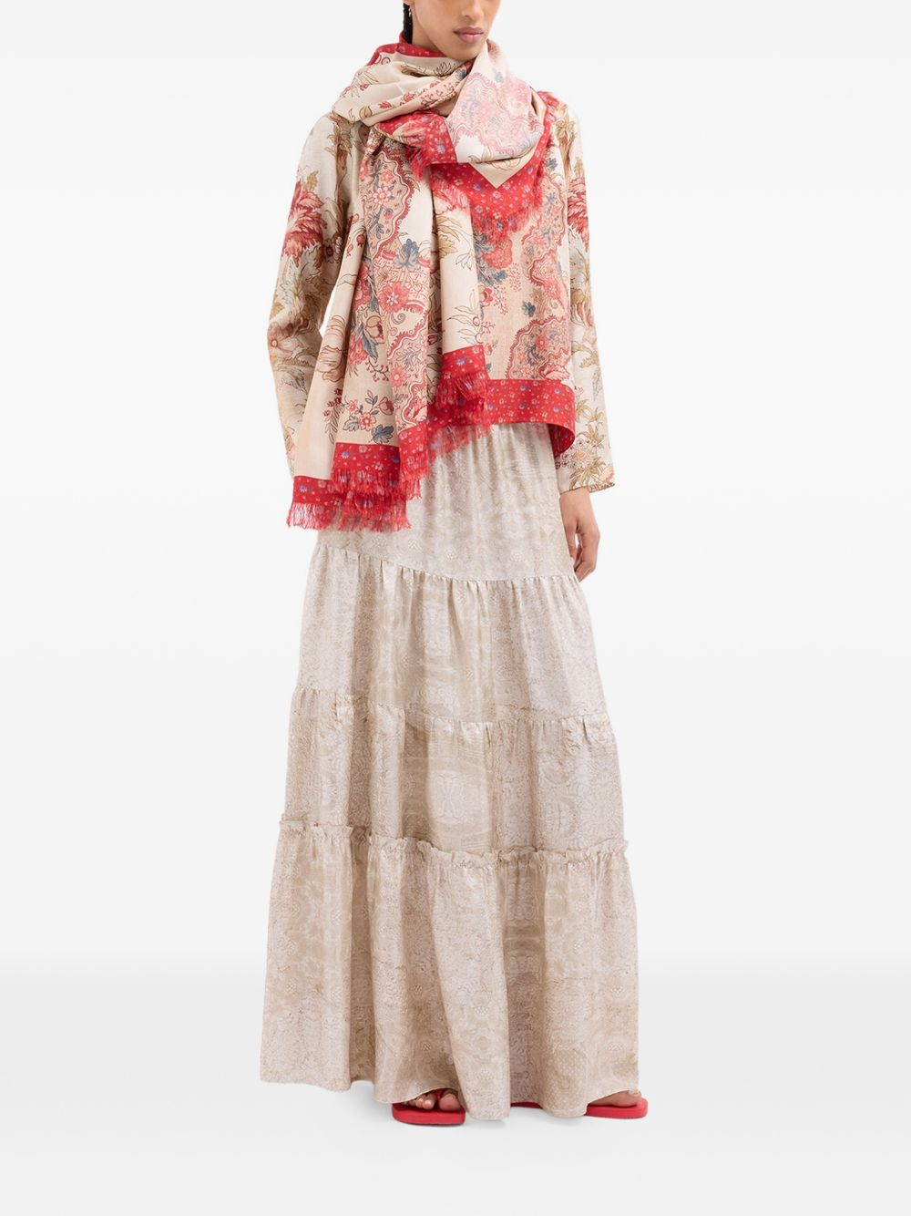 [Pierre Louis Mascia] Midi skirt SS26 ALOE/S-GO12166147079/101